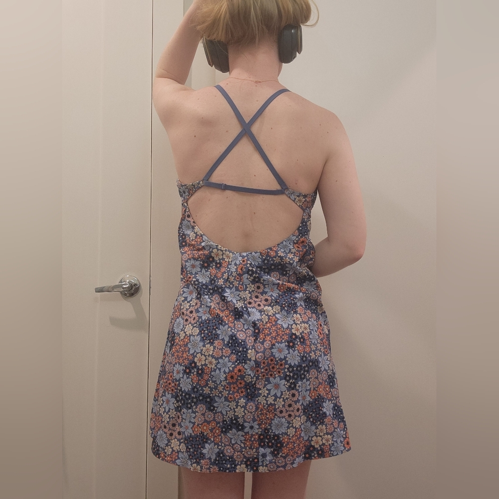 Aerie Floral Athletic Dress - Picture 3 of 3